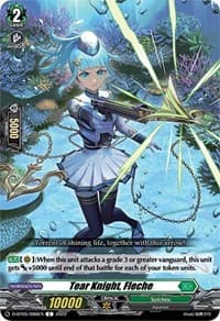 Tear Knight, Fleche - D-BT05: Triumphant Return of the Brave Heroes - Cardfight Vanguard card