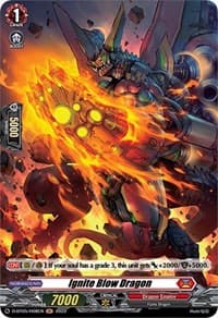 Ignite Blow Dragon (Holo) - D-BT05: Triumphant Return of the Brave Heroes - Cardfight Vanguard card
