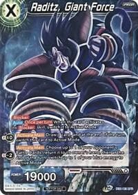 Raditz, Giant Force (Tournament Pack Vol. 8) - Tournament Promotion Cards - Dragon Ball Super: Masters card