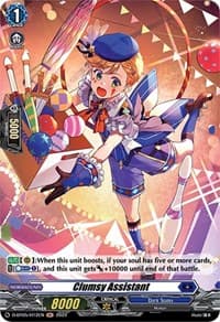 Clumsy Assistant (Holo) - D-BT05: Triumphant Return of the Brave Heroes - Cardfight Vanguard card