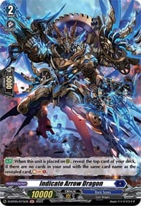 Indicate Arrow Dragon (Holo) - D-BT05: Triumphant Return of the Brave Heroes - Cardfight Vanguard card