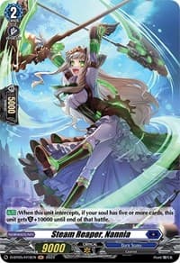 Steam Reaper, Nannia (Holo) - D-BT05: Triumphant Return of the Brave Heroes - Cardfight Vanguard card