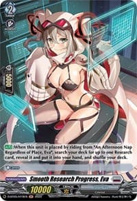Smooth Research Progress, Eva (Holo) - D-BT05: Triumphant Return of the Brave Heroes - Cardfight Vanguard card