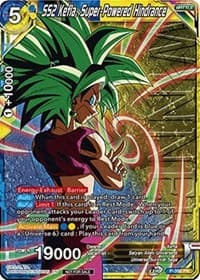 SS2 Kefla, Super-Powered Hindrance (Tournament Pack Vol. 8) (Winner) - Tournament Promotion Cards - Dragon Ball Super: Masters card