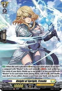 Knight of Spright, Freeda (Holo) - D-BT05: Triumphant Return of the Brave Heroes - Cardfight Vanguard card