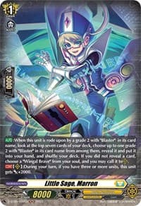 Little Sage, Marron (Holo) - D-BT05: Triumphant Return of the Brave Heroes - Cardfight Vanguard card