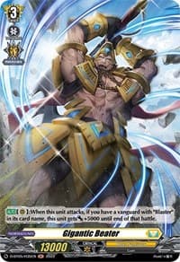 Gigantic Beater (Holo) - D-BT05: Triumphant Return of the Brave Heroes - Cardfight Vanguard card