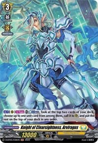 Knight of Clearsightness, Arviragus (Holo) - D-BT05: Triumphant Return of the Brave Heroes - Cardfight Vanguard card
