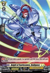 Knight of Fearlessness, Rediquess (Holo) - D-BT05: Triumphant Return of the Brave Heroes - Cardfight Vanguard card
