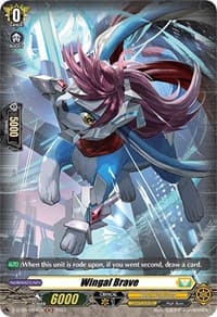 Wingal Brave (Holo) - D-BT05: Triumphant Return of the Brave Heroes - Cardfight Vanguard card