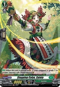Stepping Calyx, Salvia (Holo) - D-BT05: Triumphant Return of the Brave Heroes - Cardfight Vanguard card
