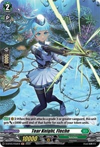 Tear Knight, Fleche (Holo) - D-BT05: Triumphant Return of the Brave Heroes - Cardfight Vanguard card
