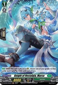 Knight of Nostalgia, Marco (Holo) - D-BT05: Triumphant Return of the Brave Heroes - Cardfight Vanguard card