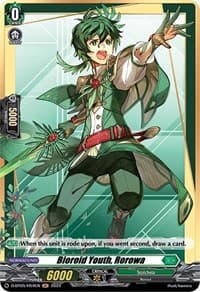 Bioroid Youth, Rorowa (Holo) - D-BT05: Triumphant Return of the Brave Heroes - Cardfight Vanguard card