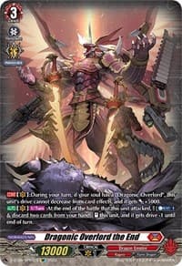 Dragonic Overlord the End (SP) - D-BT05: Triumphant Return of the Brave Heroes - Cardfight Vanguard card