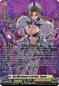 One Who Blooms in the Dark, Thegrea (SP) - D-BT05: Triumphant Return of the Brave Heroes - Cardfight Vanguard card