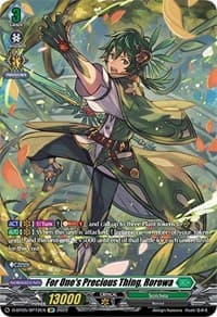 For One's Precious Thing, Rorowa (SP) - D-BT05: Triumphant Return of the Brave Heroes - Cardfight Vanguard card