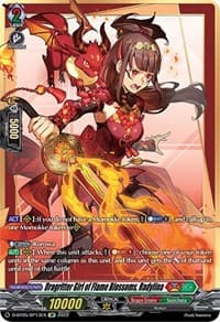Dragritter Girl of Flame Blossoms, Radylina (SP) - D-BT05: Triumphant Return of the Brave Heroes - Cardfight Vanguard card