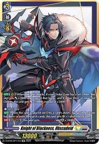Knight of Blackness, Obscudeid (SP) - D-BT05: Triumphant Return of the Brave Heroes - Cardfight Vanguard card