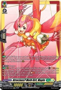 Atrocious? Moth Girl, Maple (SP) - D-BT05: Triumphant Return of the Brave Heroes - Cardfight Vanguard card