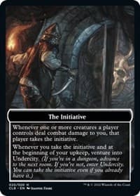 The Initiative // Undercity Double-Sided Token - Commander Legends: Battle for Baldur's Gate - Magic: The Gathering card