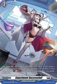 Experiment Successful! (SP) - D-BT05: Triumphant Return of the Brave Heroes - Cardfight Vanguard card