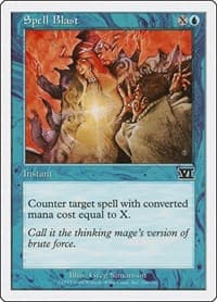 Spell Blast - Classic Sixth Edition - Magic: The Gathering card