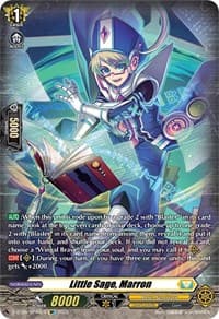 Little Sage, Marron (SP) - D-BT05: Triumphant Return of the Brave Heroes - Cardfight Vanguard card