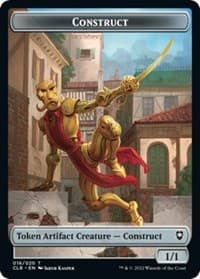 Construct Token - Commander Legends: Battle for Baldur's Gate - Magic: The Gathering card