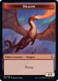 Dragon Token - Commander Legends: Battle for Baldur's Gate - Magic: The Gathering card