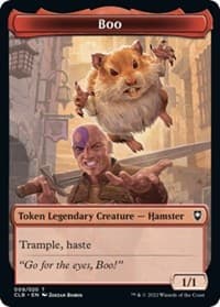 Boo Token - Commander Legends: Battle for Baldur's Gate - Magic: The Gathering card