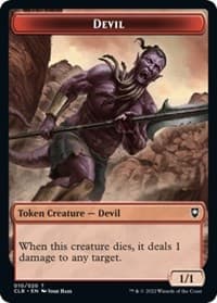 Devil Token - Commander Legends: Battle for Baldur's Gate - Magic: The Gathering card