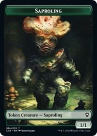 Saproling Token - Commander Legends: Battle for Baldur's Gate - Magic: The Gathering card