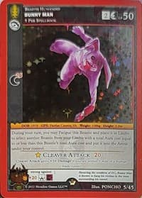 Bunny Man - Caster's Cup Promo Cards - MetaZoo card