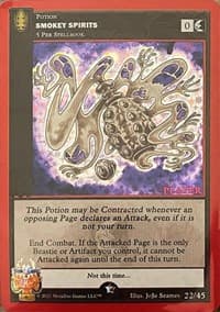 Smokey Spirits (Player Stamped) - Caster's Cup Promo Cards - MetaZoo card