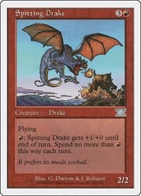 Spitting Drake - Classic Sixth Edition - Magic: The Gathering card