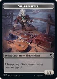 Shapeshifter (024) // Shapeshifter (028) Double-Sided Token - Commander Legends: Battle for Baldur's Gate - Magic: The Gathering card