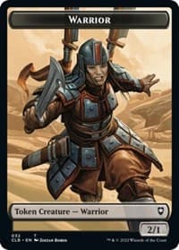 Warrior // Inkling Double-Sided Token - Commander Legends: Battle for Baldur's Gate - Magic: The Gathering card