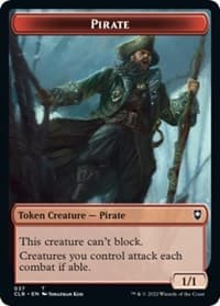 Pirate // Goblin Double-Sided Token - Commander Legends: Battle for Baldur's Gate - Magic: The Gathering card