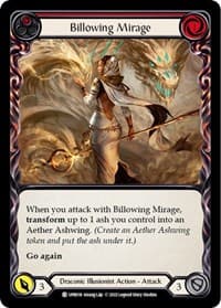 Billowing Mirage (Red) - Uprising - Flesh and Blood TCG card
