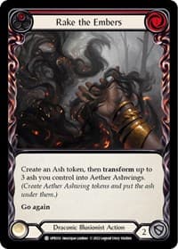 Rake the Embers (Red) - Uprising - Flesh and Blood TCG card
