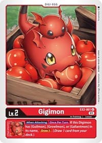 Gigimon - Digital Hazard - Digimon Card Game card