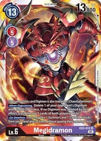 Megidramon - Digital Hazard - Digimon Card Game card