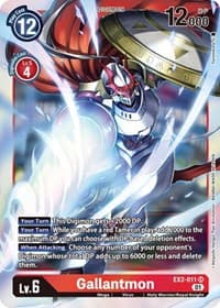 Gallantmon - Digital Hazard - Digimon Card Game card