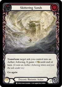 Skittering Sands (Red) - Uprising - Flesh and Blood TCG card