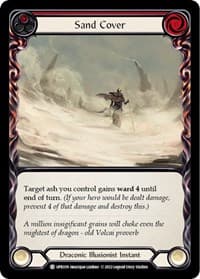 Sand Cover (Red) - Uprising - Flesh and Blood TCG card