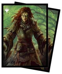 Battle for Baldur's Gate Faldorn, Dread Wolf (B) Standard Deck Protector sleeves for Magic (100-Pack) - Ultra Pro Card Sleeves - Card Sleeves card