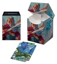 Commander Legends: Battle for Baldur's Gate 100+ Deck Box Elminster (V1) for Magic: The Gathering - Ultra Pro Deck Boxes - Deck Boxes card