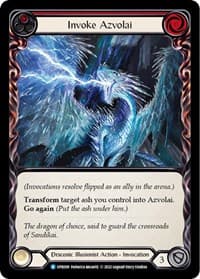 Invoke Azvolai // Azvolai - Uprising - Flesh and Blood TCG card