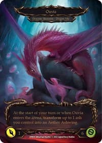 Invoke Ouvia // Ouvia (Marvel) - Uprising - Flesh and Blood TCG card